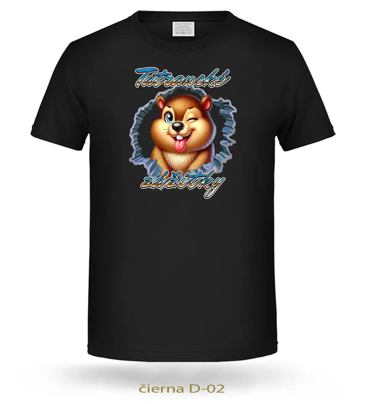 Tričká detské TATRANSKÉ ZÁŽITKY SVIŠŤ